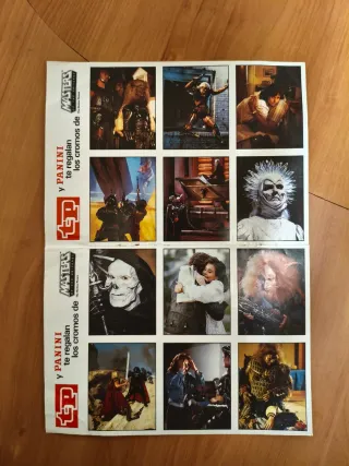 Cromos Panini Masters of the Universe 1987