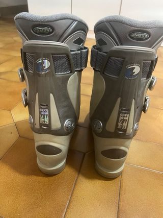 Botas de nieve Tecnica beige/plata