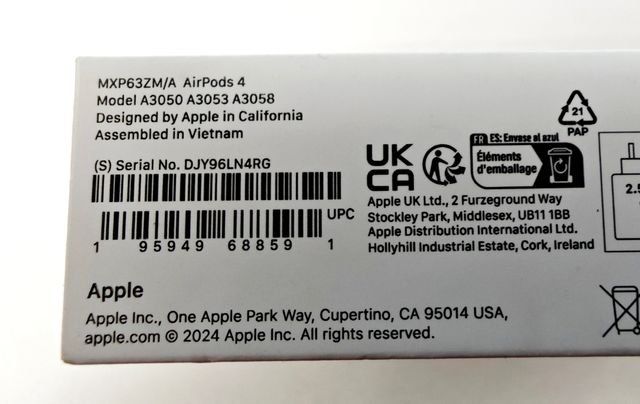 Nuevos Apple AirPods 4