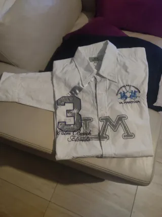 Camisa manga larga La Martina Talla L Hombre