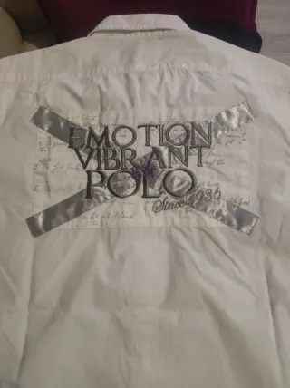 Camisa manga larga La Martina Talla L Hombre