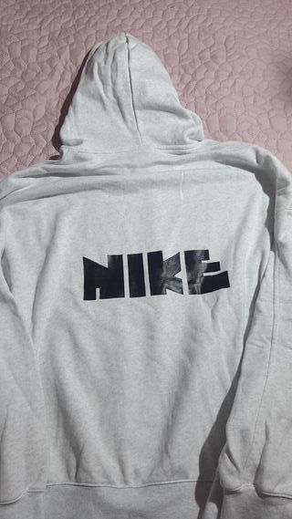 Felpa Nike Grigia con Logo