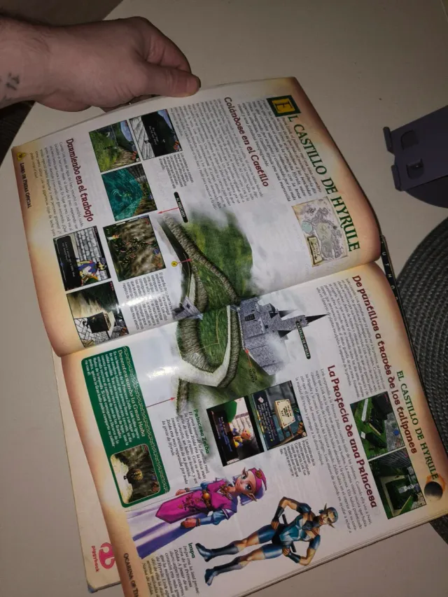 Guía Oficial Zelda Ocarina of Time Nintendo