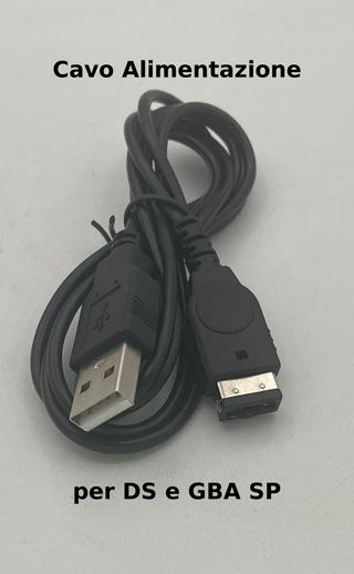 Cavo Alimentazione USB per Nintendo DS e GBA SP