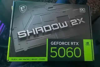 RTX 5060 8GB MSI DLSS 4 NUEVA SIN USAR