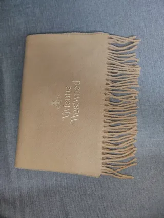 Sciarpa Vivienne Westwood 100% Lana Beige