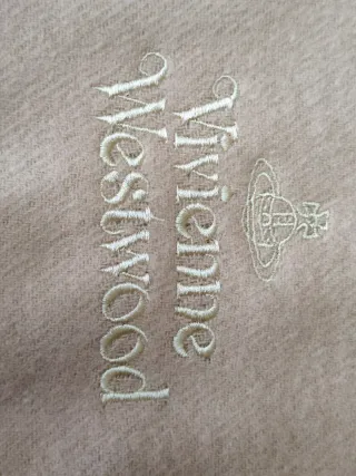 Sciarpa Vivienne Westwood 100% Lana Beige
