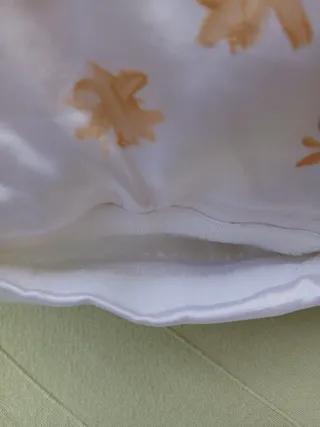 Cuscino decorativo poinsettia e candela