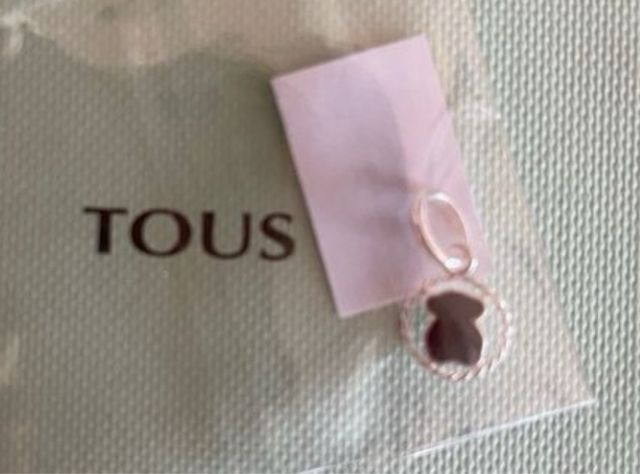 Colgante Tous Plata Negro