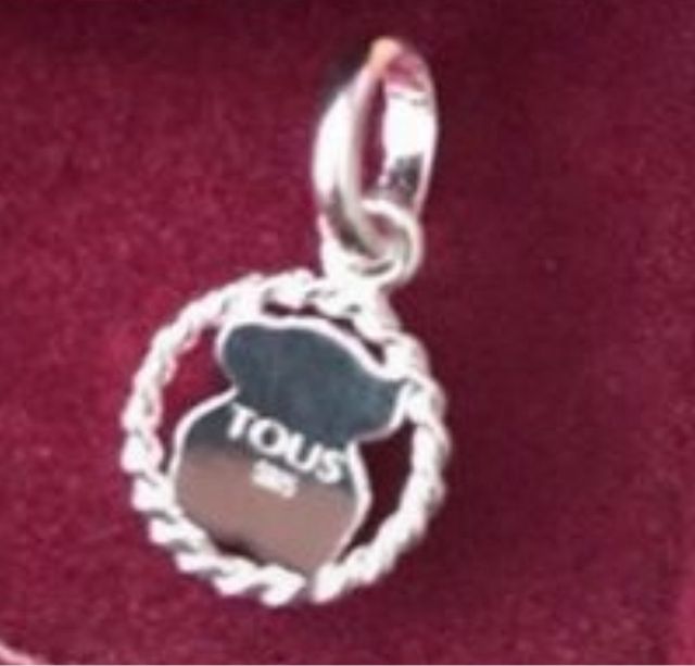 Colgante Tous Plata Negro