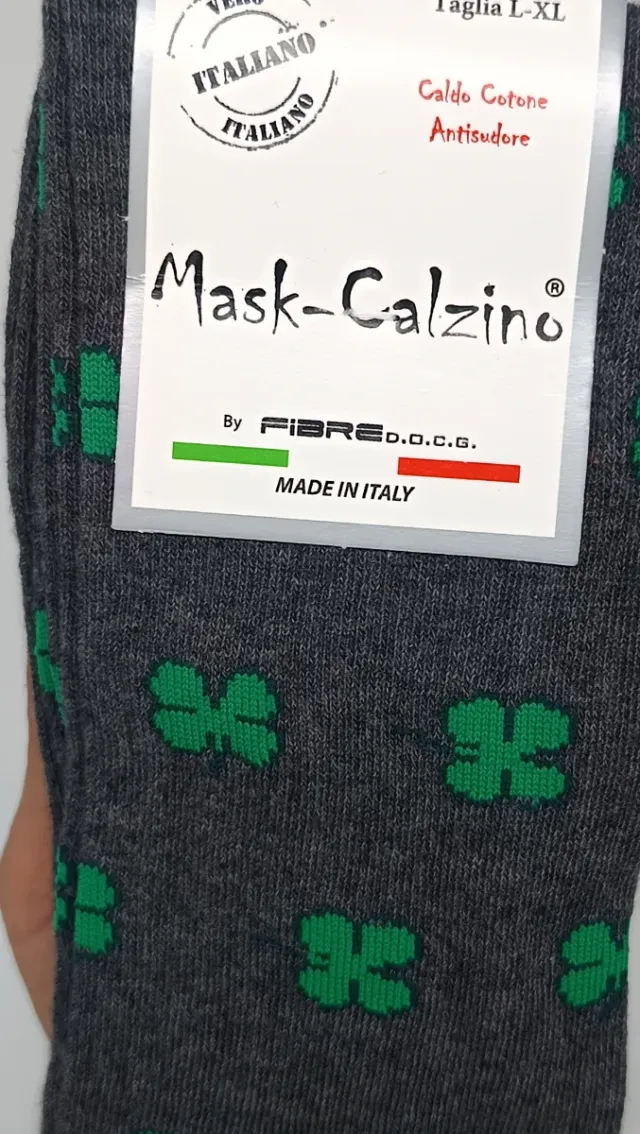 Set 3 paia calze uomo Mask-Calzino