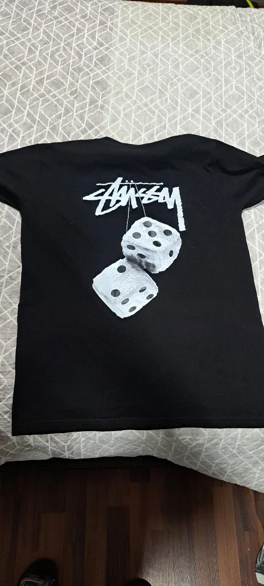 Camiseta Stussy Negra