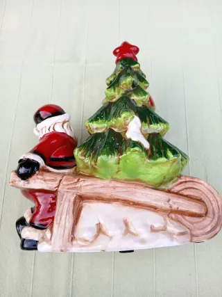 Decorazione natalizia luminosa Babbo Natale