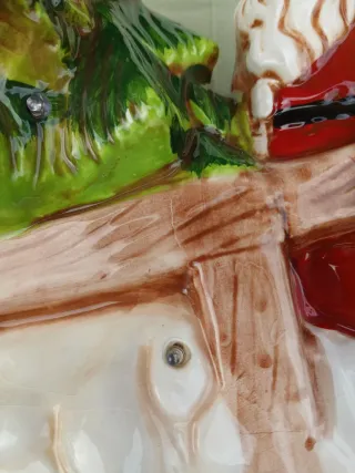 Decorazione natalizia luminosa Babbo Natale