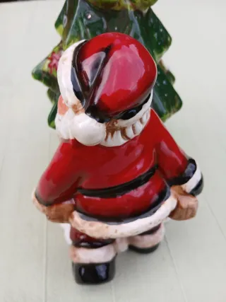 Decorazione natalizia luminosa Babbo Natale