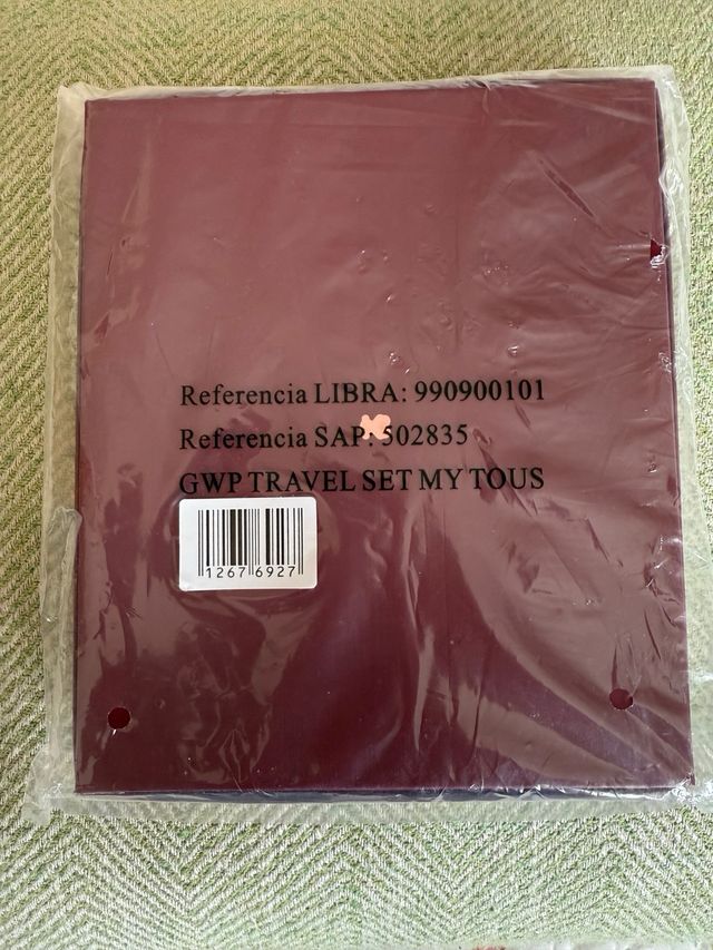 Set de viaje Tous pasaporte y etiqueta