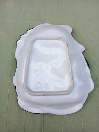 Ciotola decorativa orsetto natalizio