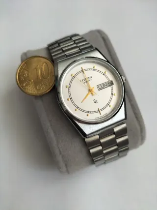 Citizen Vintage Day Date Acciaio Indici Dorati