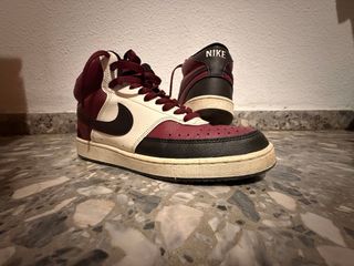 Zapatillas Nike Altas Rojas y Blancas