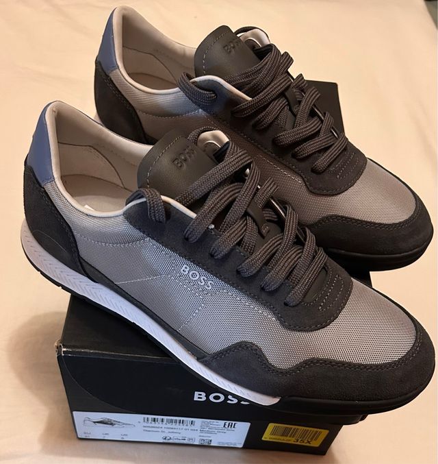 Zapatillas BOSS TITANIUM Grigio Medio Taglia 41