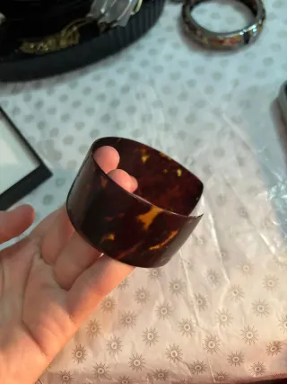 Bracciale  in tartaruga anni '80