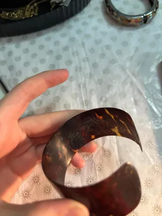 Bracciale  in tartaruga anni '80