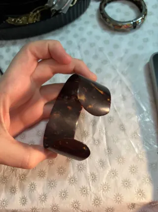 Bracciale  in tartaruga anni '80