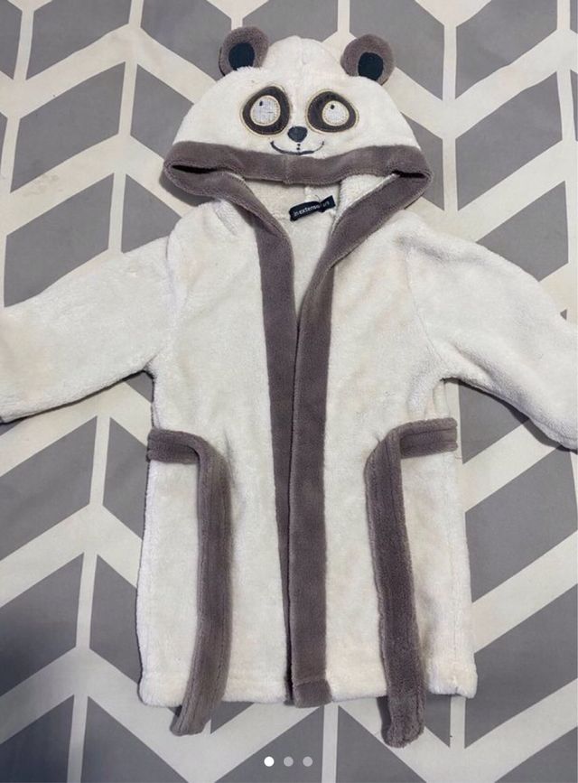 Bata bebé panda 6/9 meses