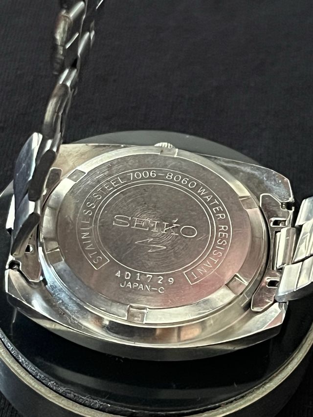 Reloj Seiko Automático Esfera Azul