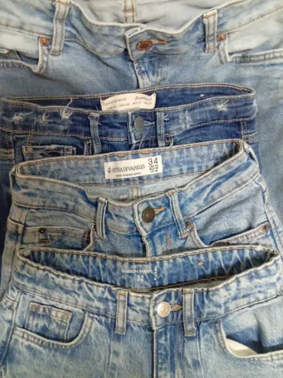 Lote 4 Vaqueros Pantalones