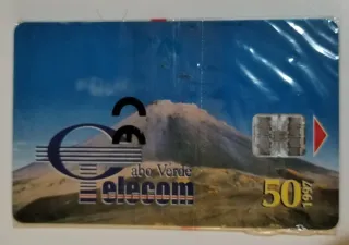 Rarissima scheda telefonica Cabo Verde Telecom 50
