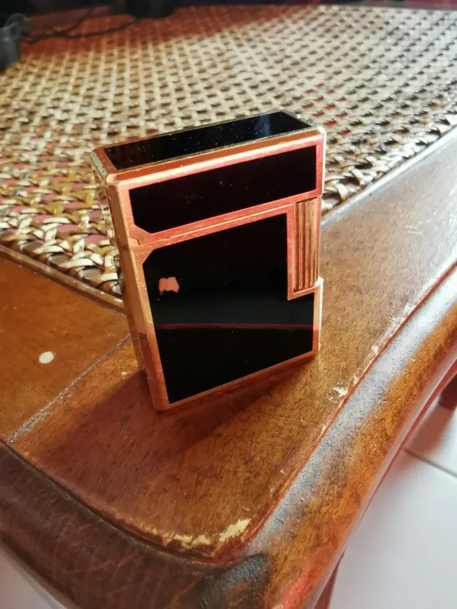 Accendino Dupont Oro e Nero