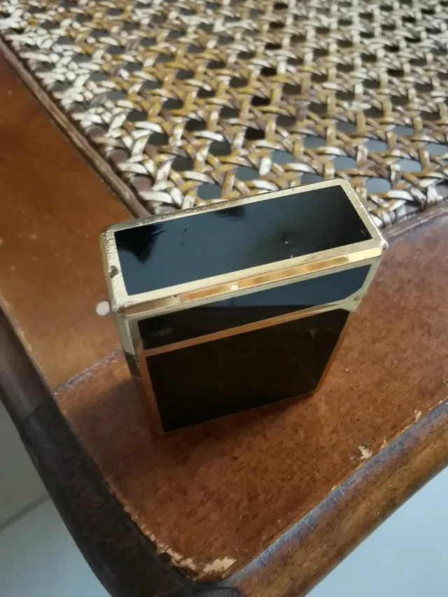 Accendino Dupont Oro e Nero