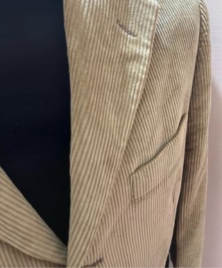 Completo Duca Visconti velluto beige