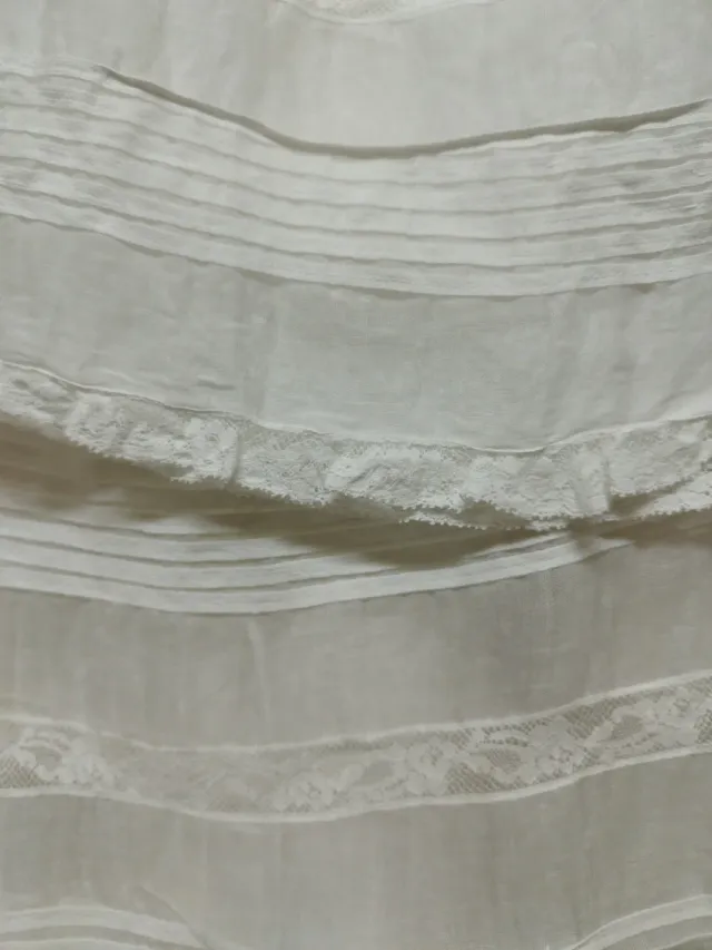 Antiguo vestido bautizo encaje