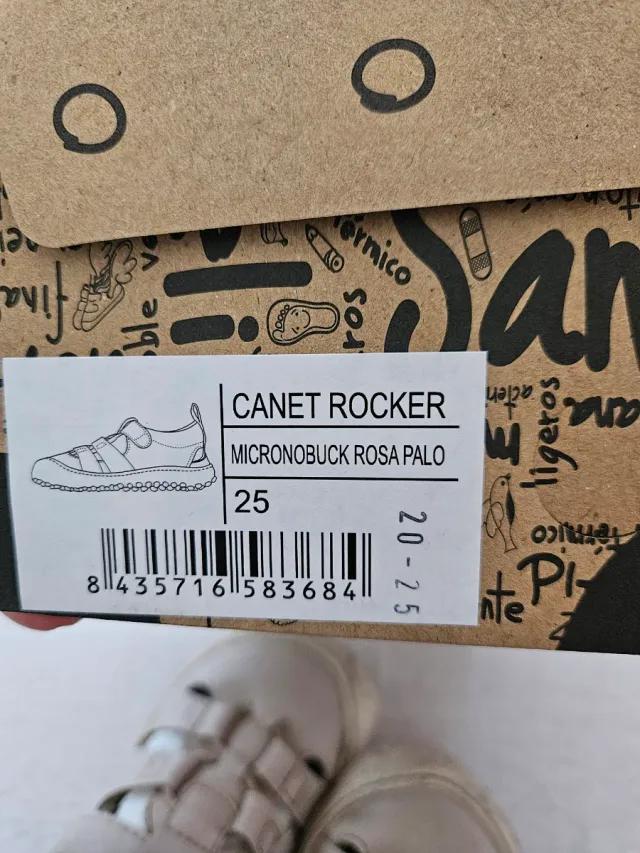 Sandalia Canet Rocker Zapato Feroz T.25