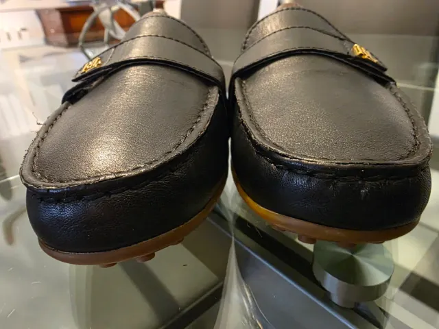 Mocasines Ralph Lauren Negros Mujer