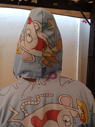 Giacca a vento anni '90 multicolor