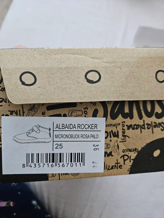 Botín Albaida Rocker Feroz Rosa T.25