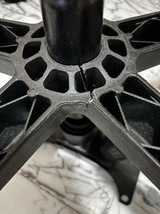 Silla Gaming Oversteel Negra y Blanca