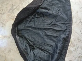 Cappotto vintage pelle e astracan nero!