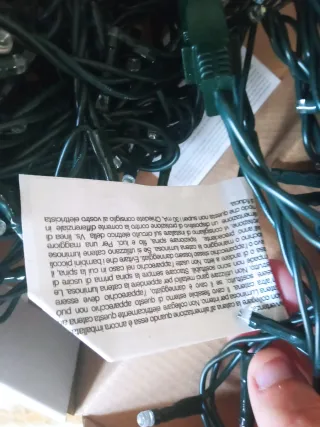 Luci Natale Albero Ottime Condizioni