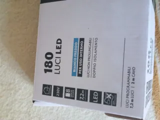 Luci Natale Albero Ottime Condizioni