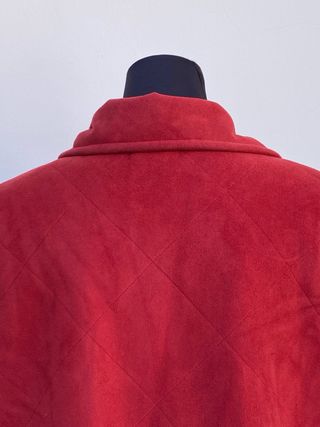 Abrigo Punto Roma Rojo