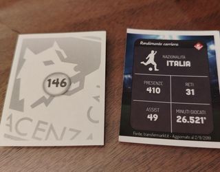 Piacenza-calcio anno 2019-2020.Figurine