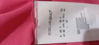 Abito Fiorella Rubino salmone corallo