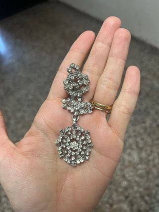 Aderezo de fallera plata