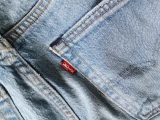 Jeans Levi's 512 Uomo Anni '90 Strappati