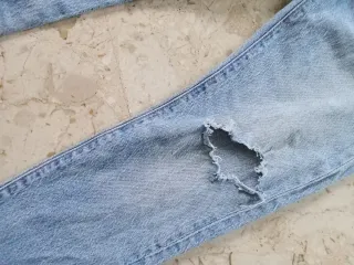 Jeans Levi's 512 Uomo Anni '90 Strappati