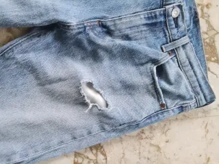 Jeans Levi's 512 Uomo Anni '90 Strappati